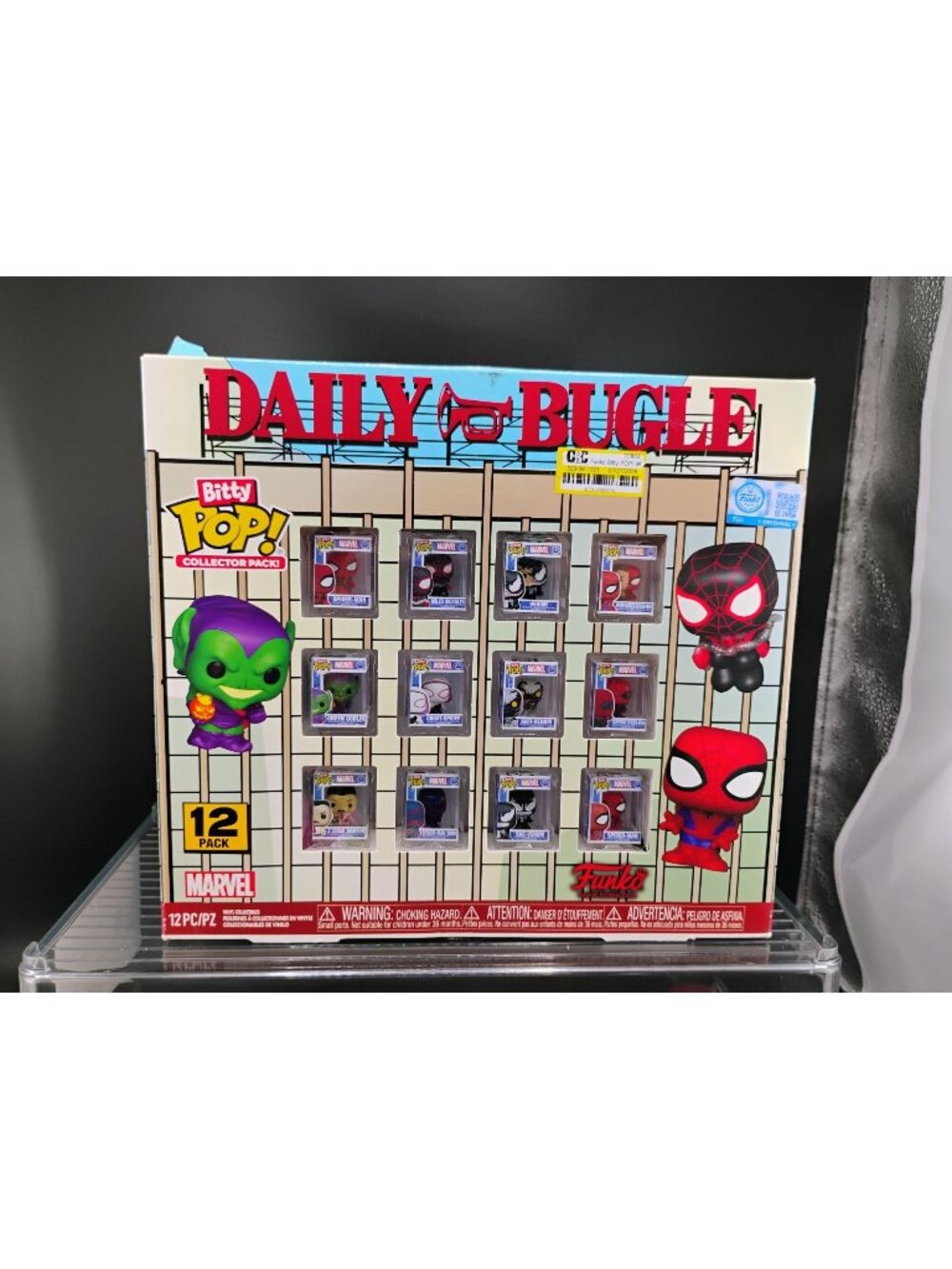 Marvel Funko Bitty Pop Spider-Man Collector Pack 12-Piece Vinyl Set